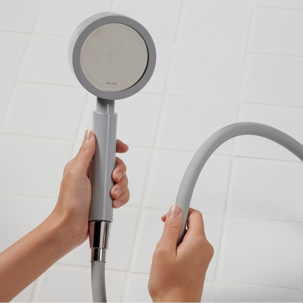 [JAJU/자주] 수압 센 샤워헤드와 실리콘 호스 세트