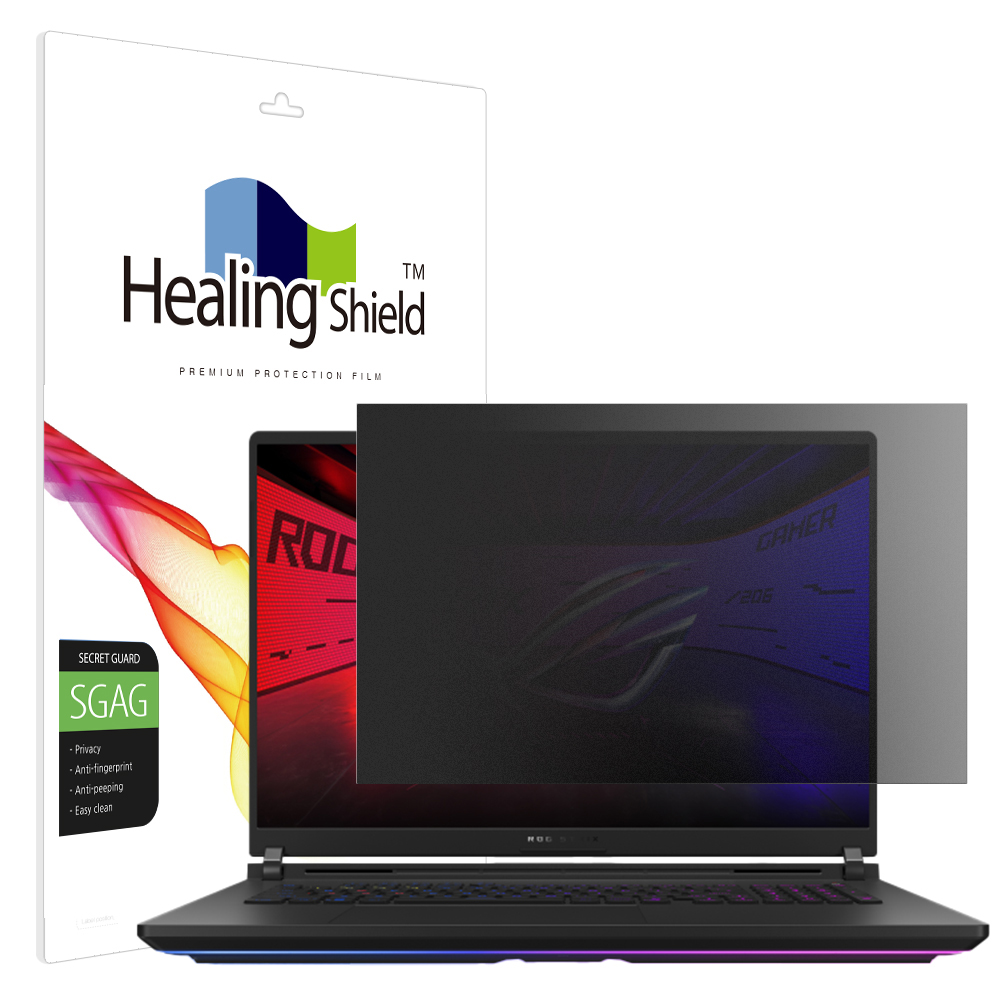에이수스 ROG Strix SCAR G18 G835 2025 프라이버시 저반사 사생활 보호필름 액정 - 메인 이미지