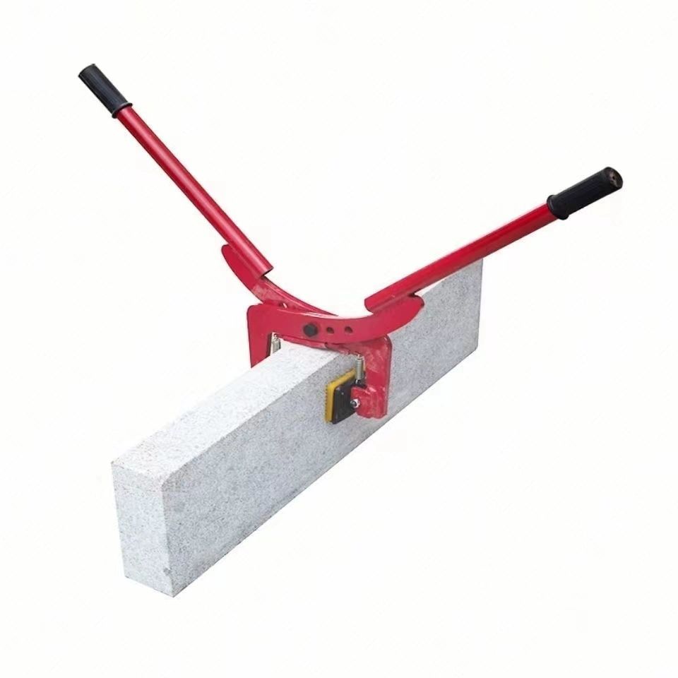 경계석 집게 보도블럭 클램프 작업용 콘크리트 벽돌 손으로 이동식 6-18cm - 상품 이미지