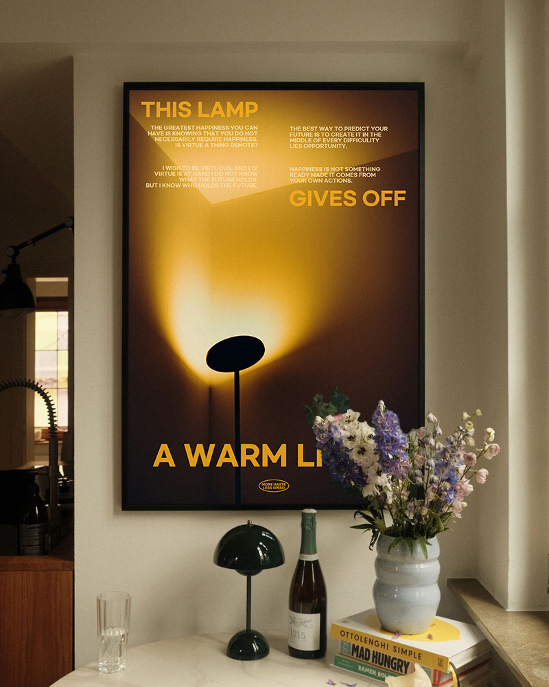 아트포스터 미드센츄리 포스터 액자 사진 Lamp G A4 - 상세 이미지 2