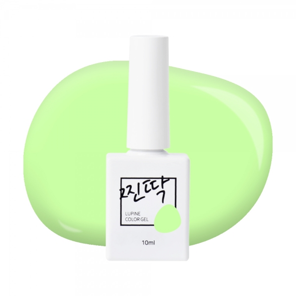 찐딱 컬러젤폴리쉬 10ml JJ083 (애플 그린) - 상품 이미지