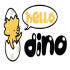 Hello Dino 로고