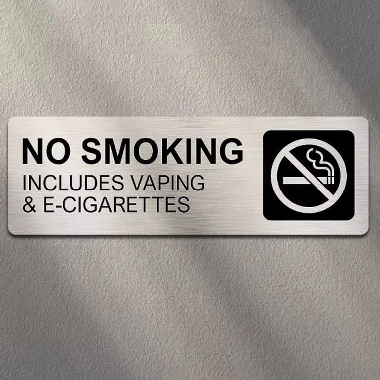 금연표지판 금연구역표지판 NO SMOKING AREA 경고판 알림판 - 메인 이미지