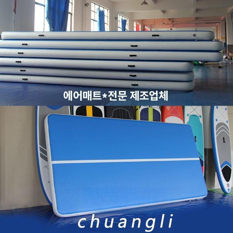태권도에어매트 체육관 낙법 덤블링 주짓수 훈련 매트리스 3X2X0.2미터 - 상세 이미지 4