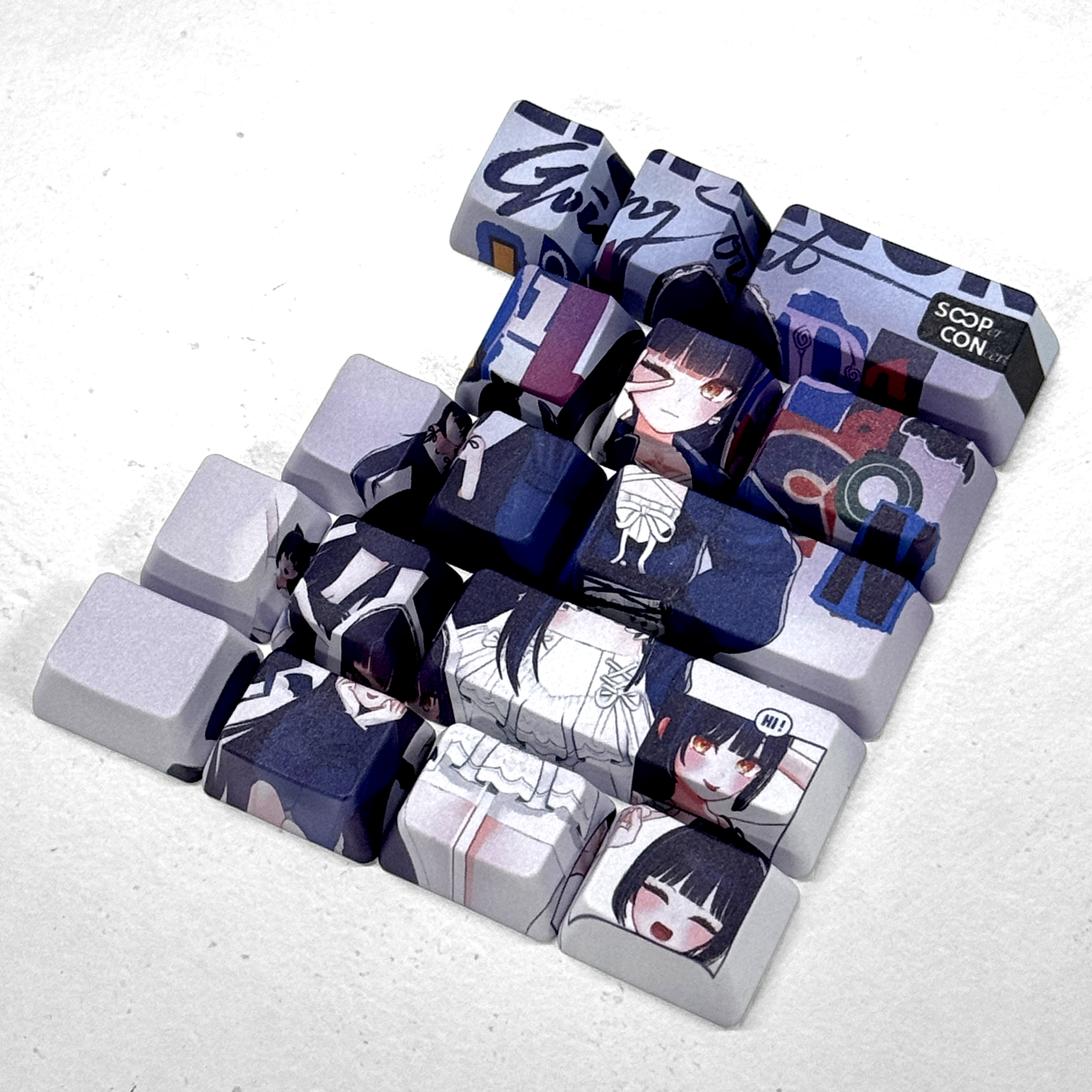 키캡 주문제작 오른쪽 특수키 세트 커스텀 인쇄 OEM PBT 포인트 키캡