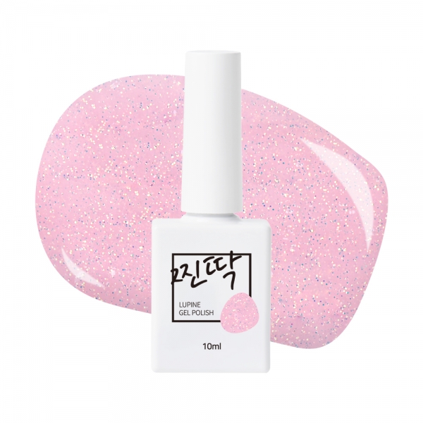 찐딱 컬러젤폴리쉬 10ml JJ123G (베리퍼플 샴페인글리터) - 상품 이미지