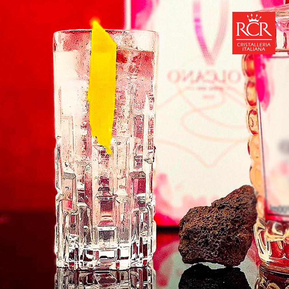 RCR 크리스탈 위스키잔 고급 술잔 선물세트 6P 340ml, 6개, 에트나 하이볼잔