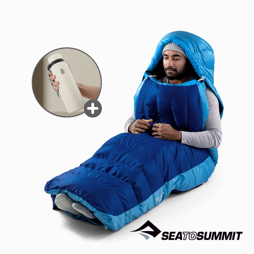 씨투써밋 트렉 -1 다운 RG 침낭 (지퍼링크L) 백패킹 삼계절용 슬리핑백