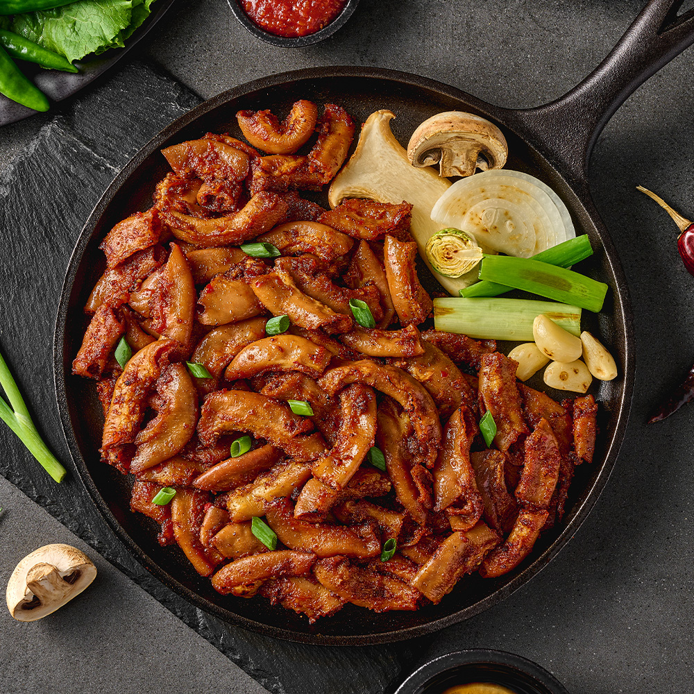 국내산 소곱창 양념볶음 300g 푸짐한 곱창 동대문식 양념볶음 안주 매콤한 캠핑요리