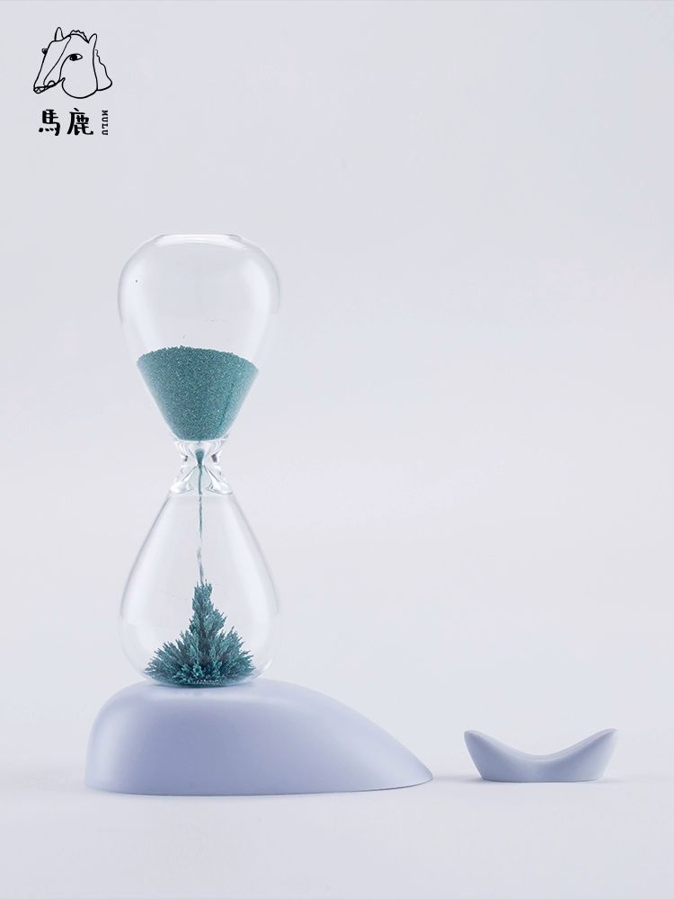 솔비에 텐세그리티 모래시계 회전 무중력 장식품 진자운동 인테리어 뉴턴의요람 연그레이 - 상세 이미지 5