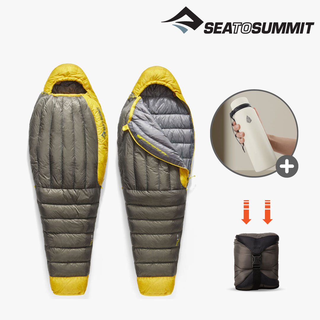 씨투써밋 스파크 7도 다운 RG 침낭 백패킹 구스다운 슬리핑백