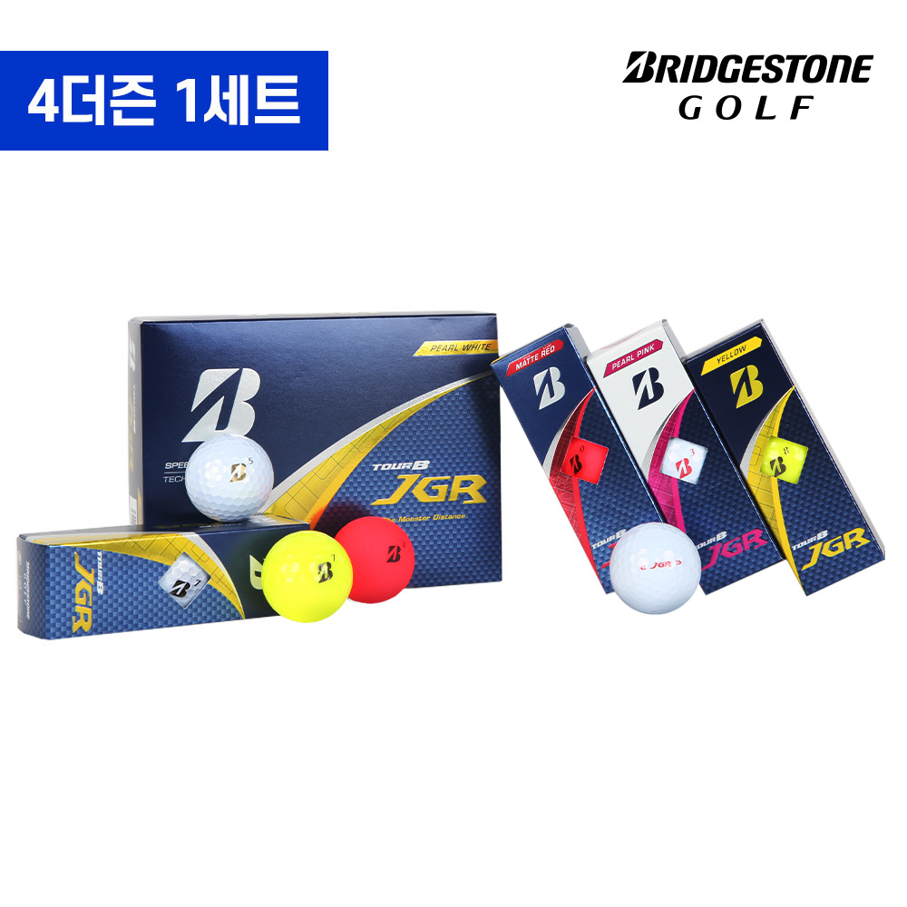 브리지스톤 TOUR B JGR 3피스 골프공