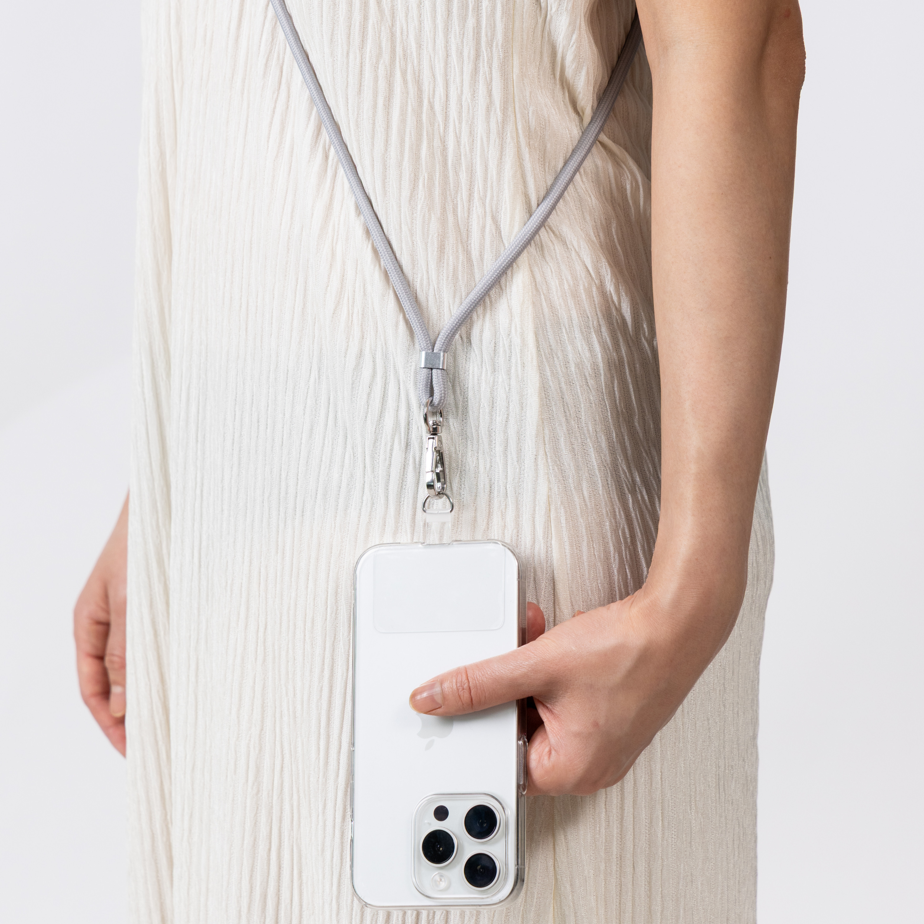 핸드폰 도난 방지 스트랩 목걸이 유럽여행 분실 소매치기 방지 크로스 줄 트라이투게더