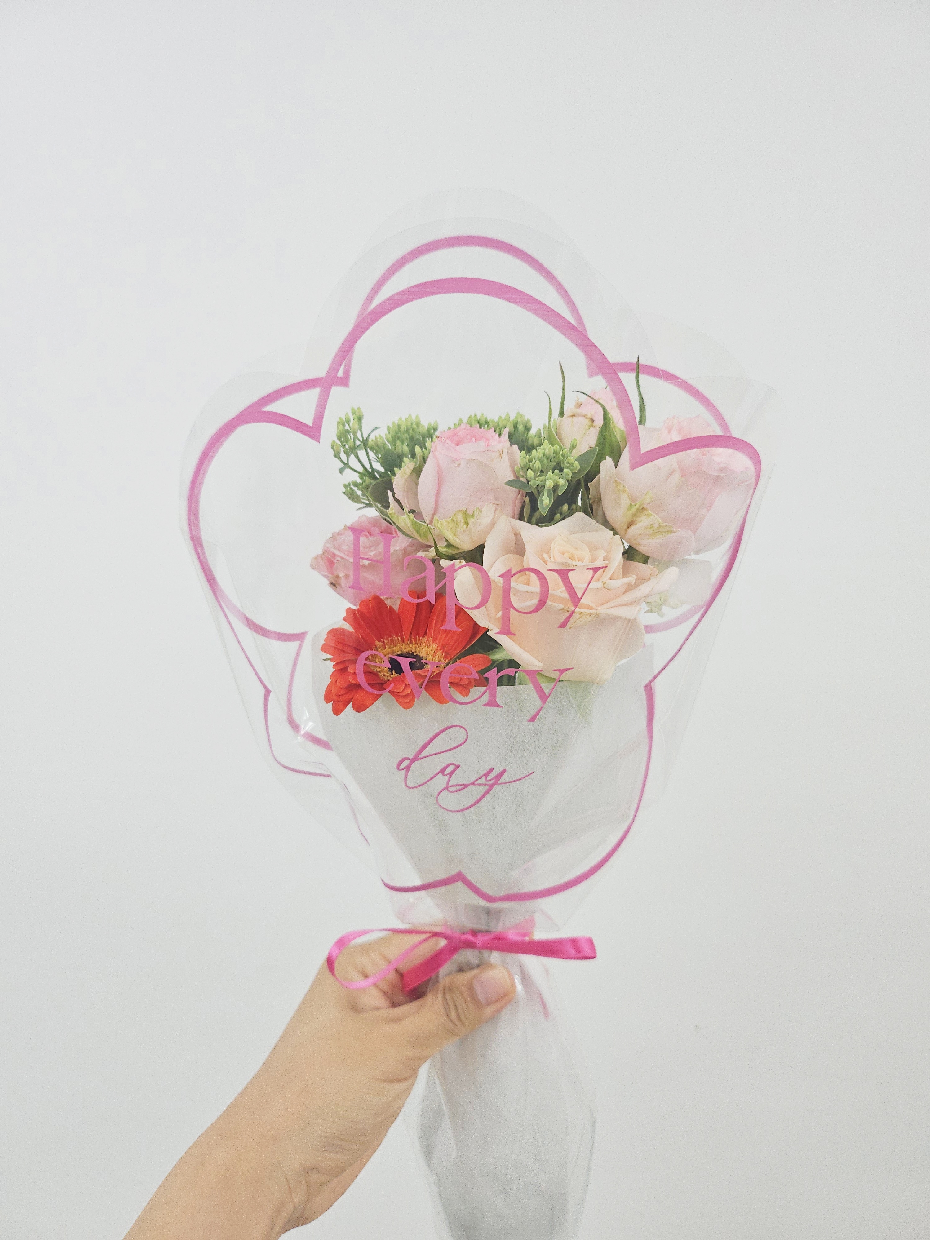 마음꽃히다 생화 꽃다발 포장 미니다발 양재꽃시장 생화택배 생일 - 상세 이미지 2