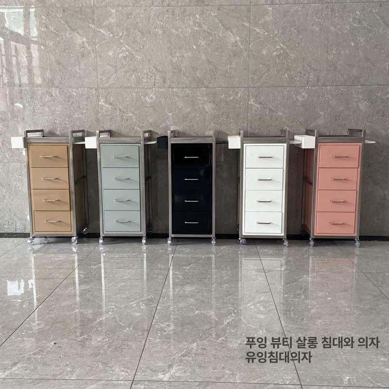 미용 커트트레이 미용실 정숙 손수레 도구장 공구차 - 상세 이미지 5
