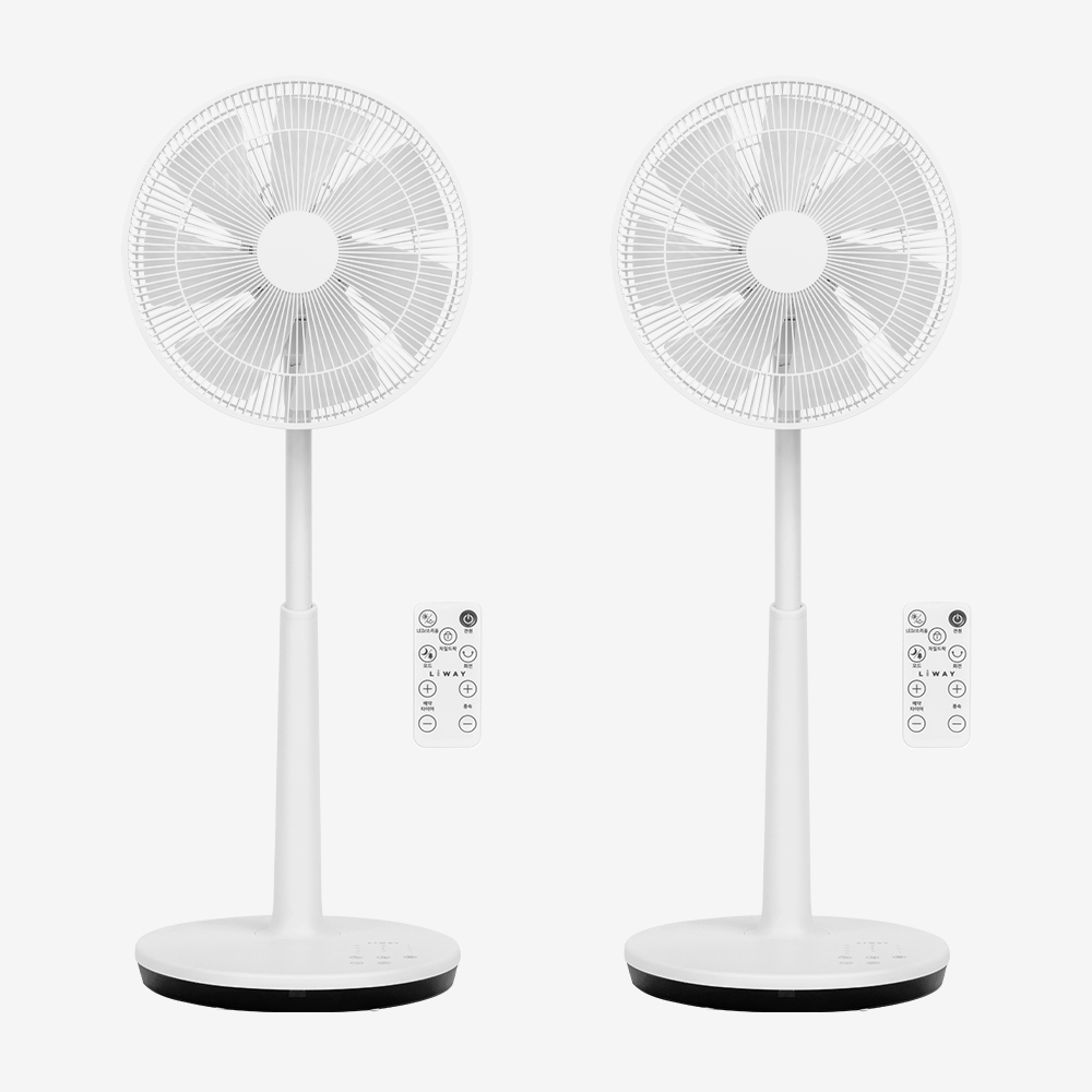 무소음 선풍기 리모컨 아기 조용한 BLDC선풍기 884(1+1/특가) 제품 이미지