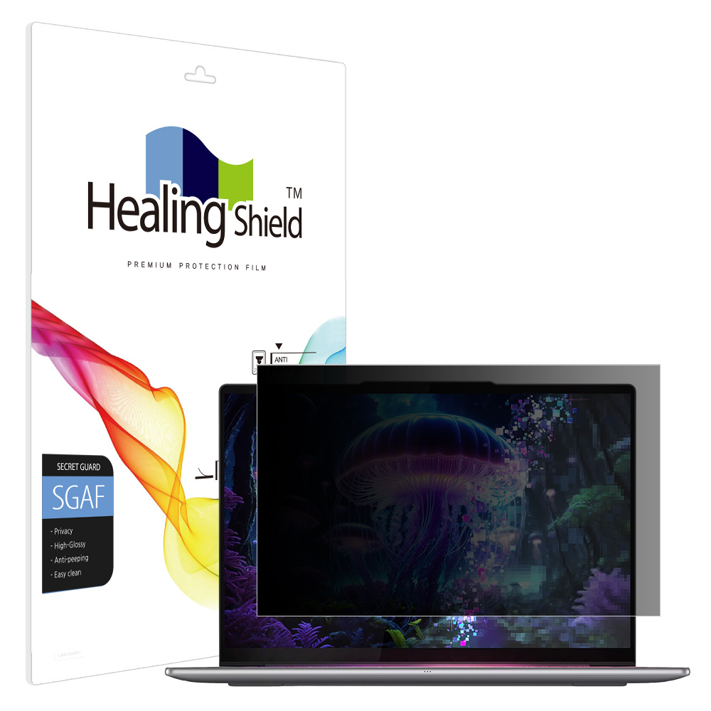 레노버 요가 슬림 7 14ILL10 아우라 에디션 프라이버시 사생활 보호필름 액정