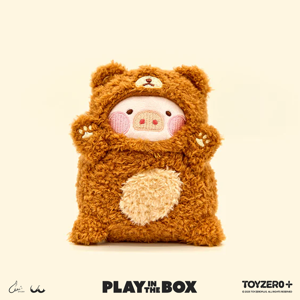 [플레이인더박스] 루루 더 피기 파머 베어 플러시 키체인 키링