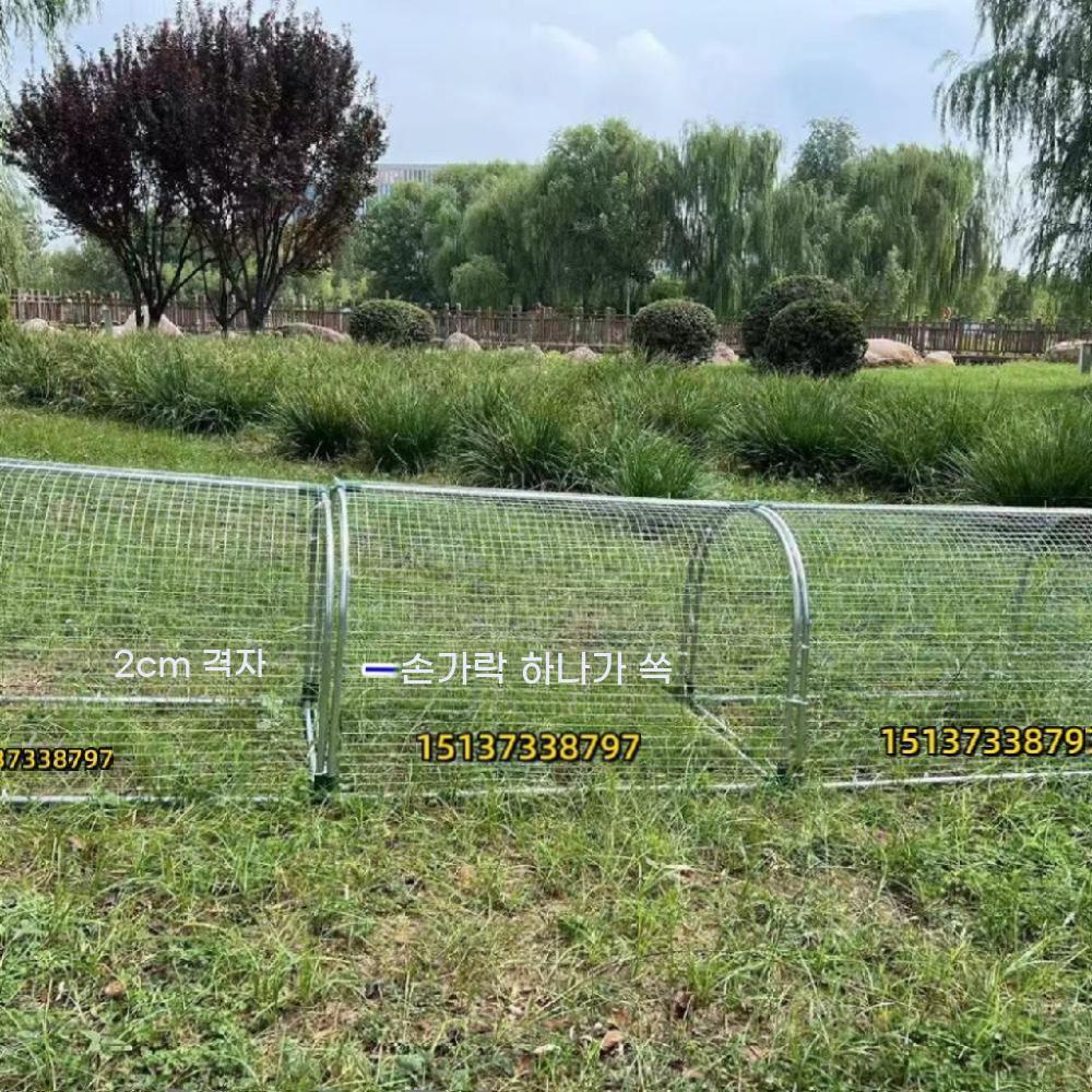 조립식 닭장 대형 사육장 철망 케이지 오리 토끼 산란 철제 3m - 상세 이미지 5