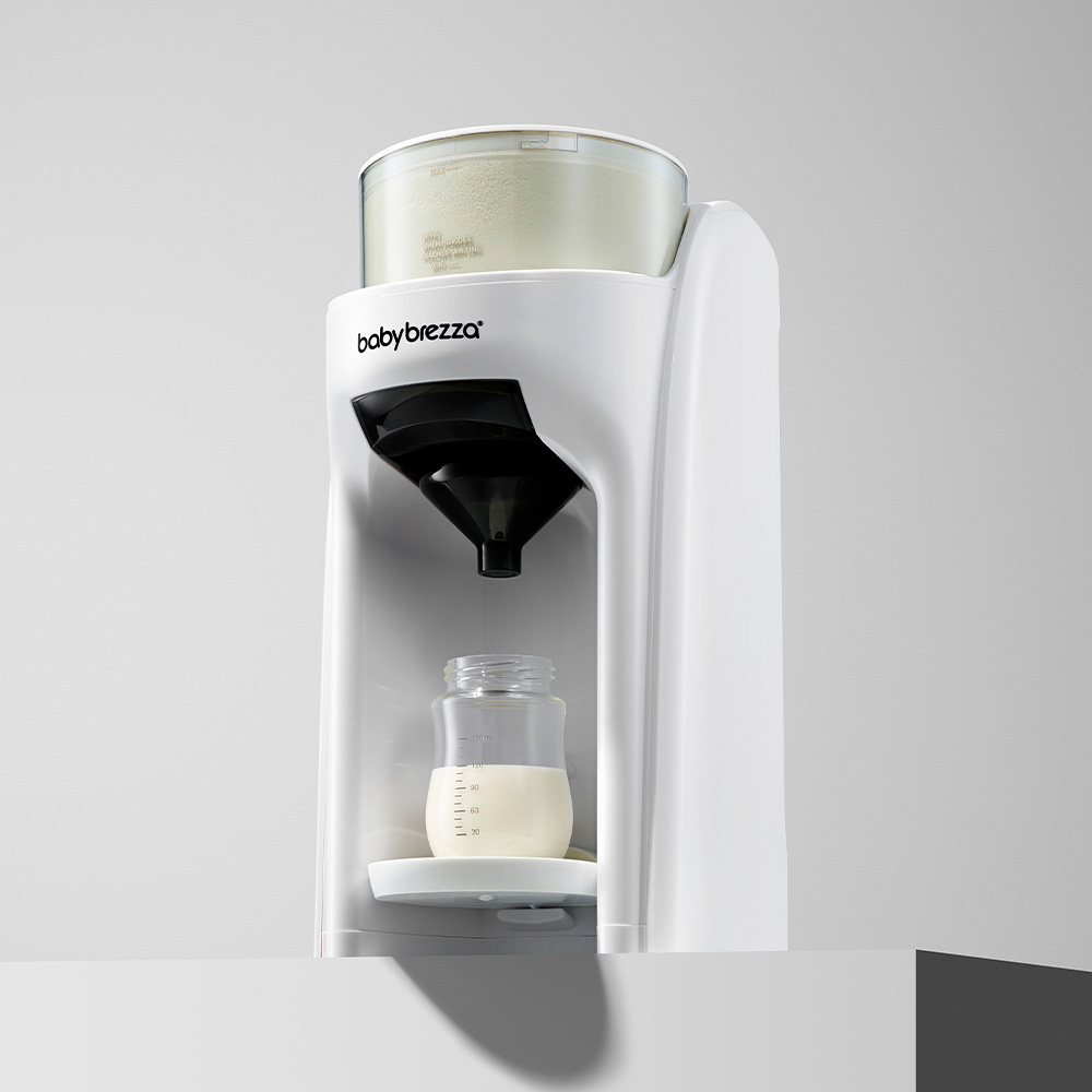 베이비 브레짜 분유제조기 출수형 분유포트 화이트