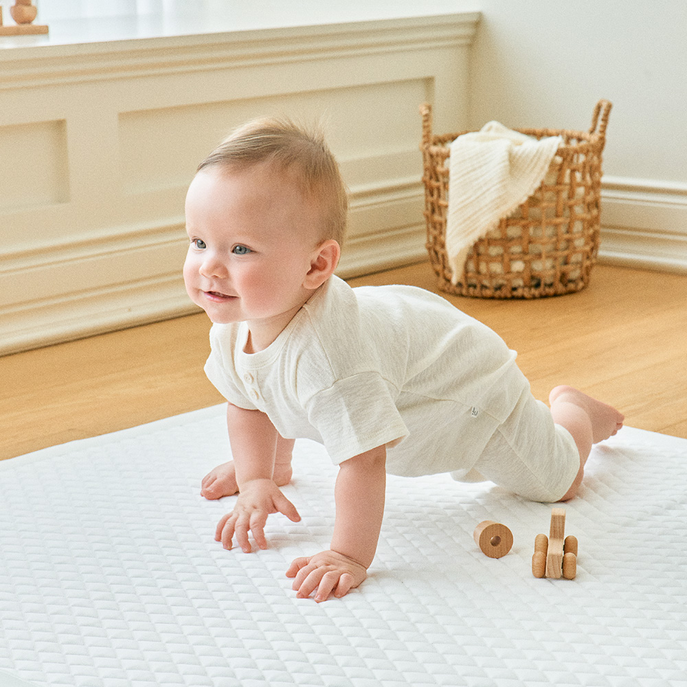 말랑하니 아기 냉감 방수패드 신생아 쿨매트 태열 라지