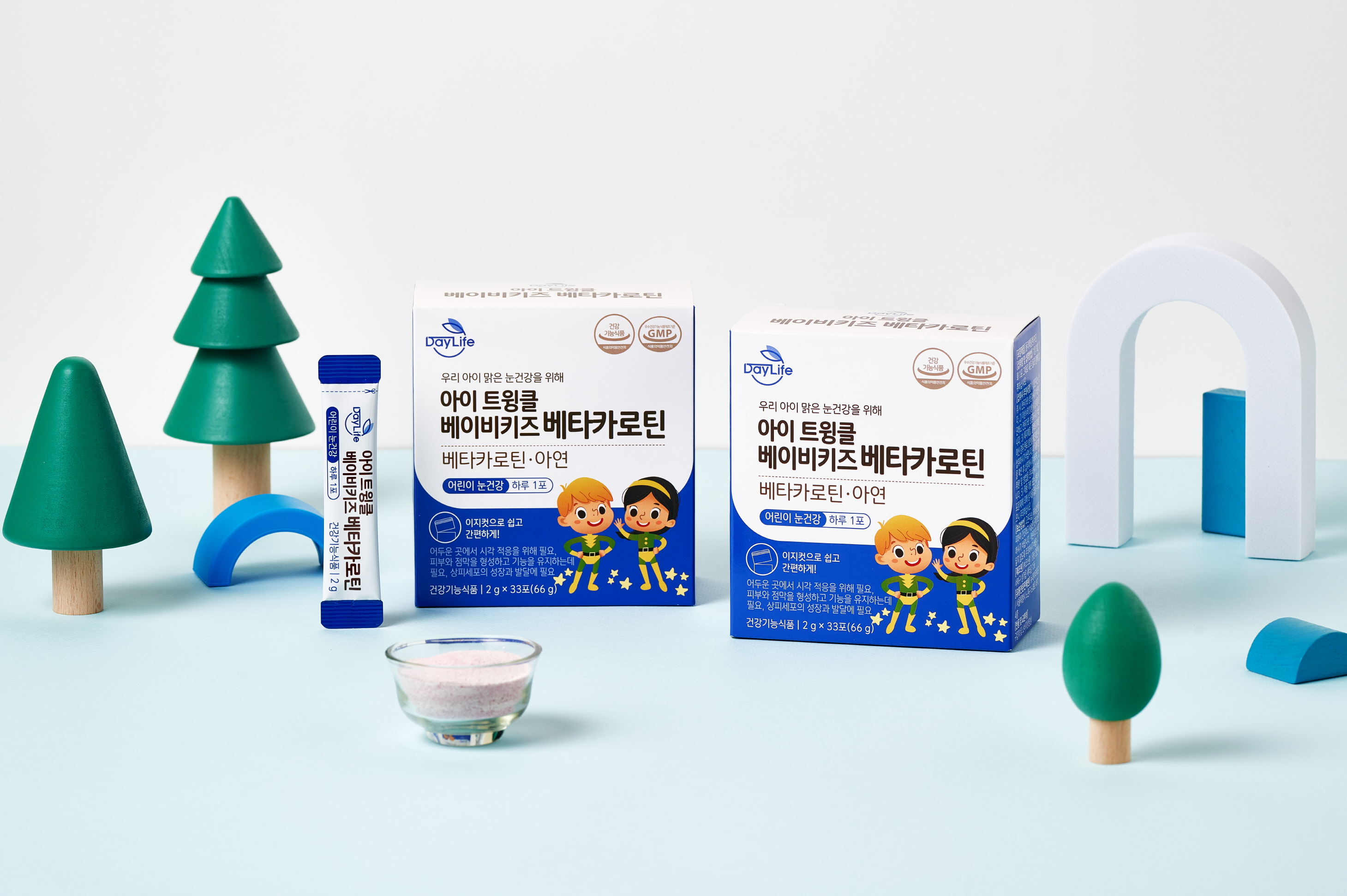 데이라이프 아이 초등학생 눈건강 눈영양제 트윙클 베이비 키즈 베타카로틴 33포, 4개 이미지 3