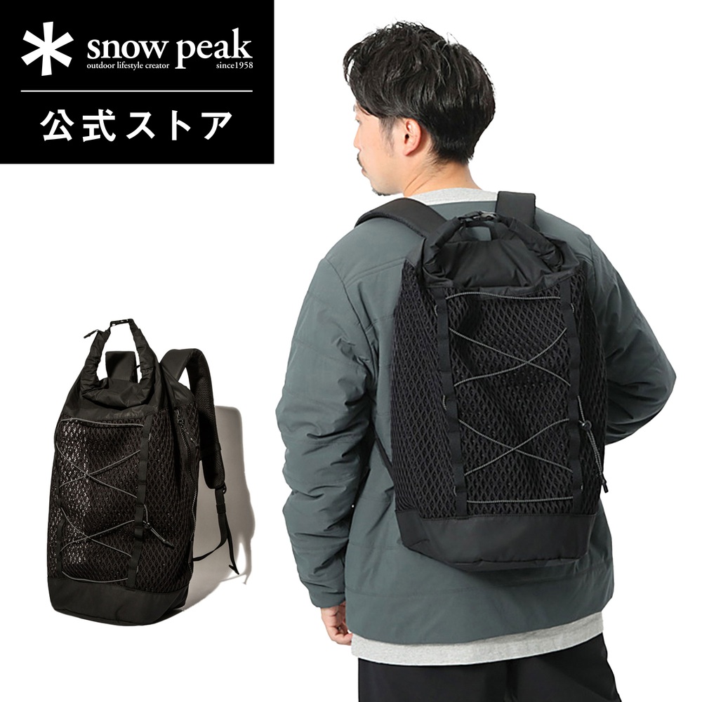 스노우피크 백팩 35L 남녀공용 대용량 캠핑 배낭 AC-22SU005BK - 상세 이미지 2