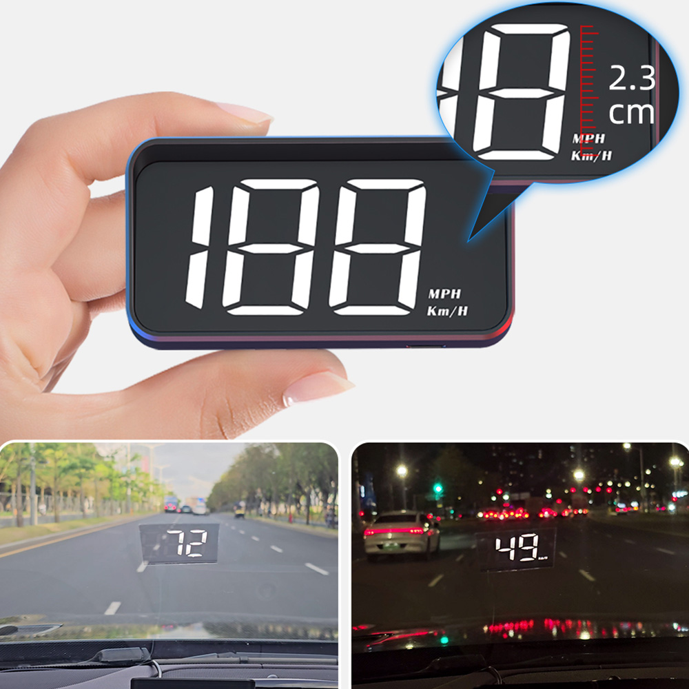 [EVENT]클레버 HUD 헤드업디스플레이 GPS 자동차 속도계 차량용 USB타입 CHM1