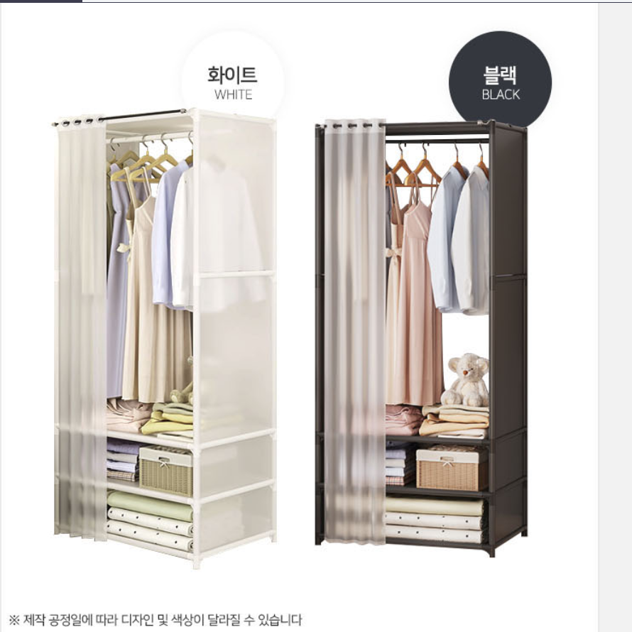 조립 옷장 조립형 옷장 조립식 장농 간이 소형 작은 옷장 - 상세 이미지 4