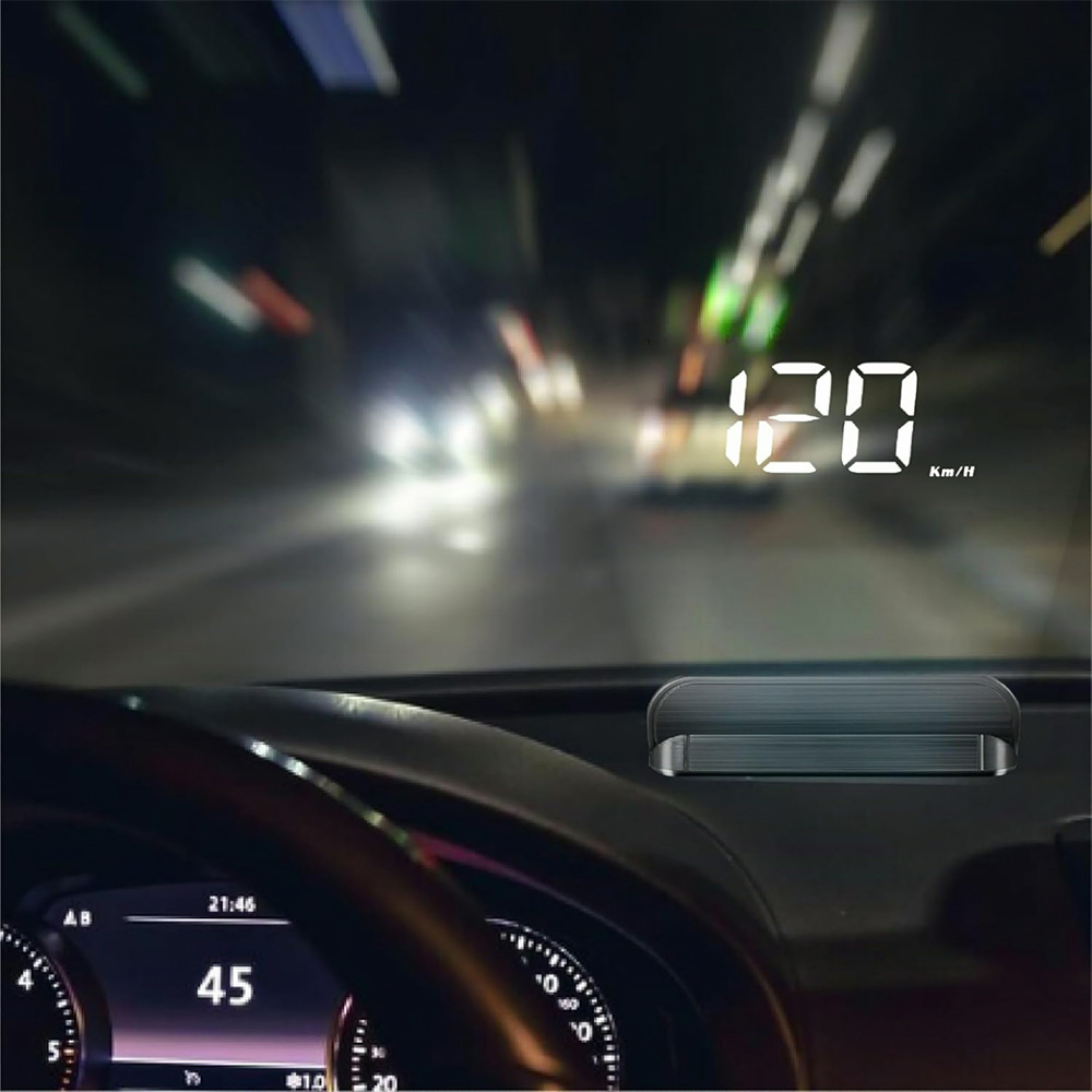 [EVENT]클레버 HUD 헤드업디스플레이 GPS 자동차 속도계 차량용 USB타입 CHM1