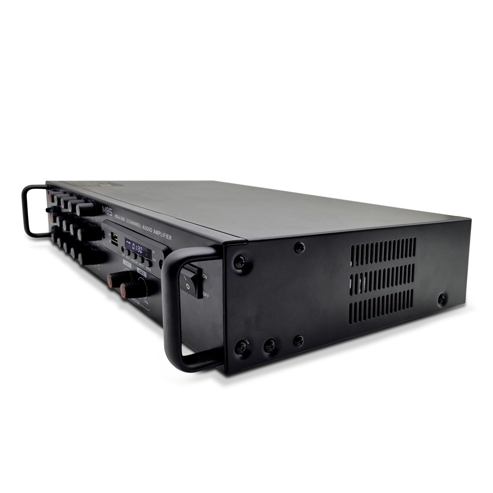 MOS MSA-200 포터블앰프 매장 강의실 식당 카페 USB SD AUX 120Wx2채널 - 상세 이미지 3