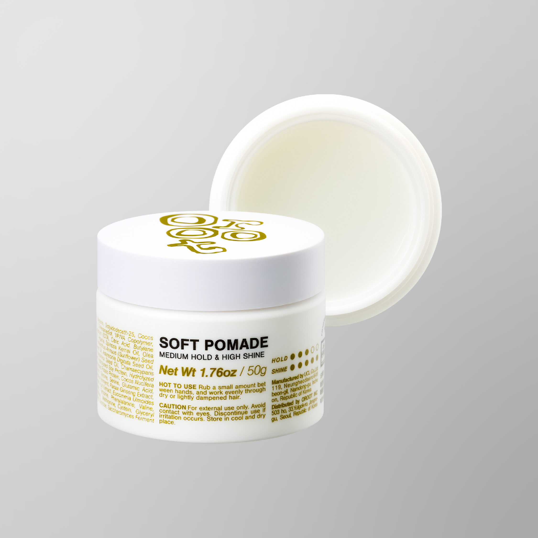 오루트 비건 소프트 포마드 헤어 왁스 50g