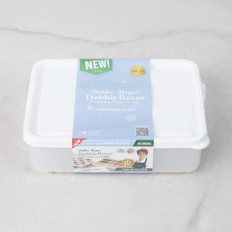 메가마트 데비마이어 데비박스 저장용기 스노우 화이트 냉동 600ml - 상품 이미지