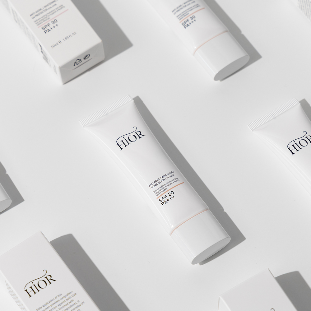 히오르 혼합자차 미백 주름개선 기능성 프로텍터 50ml SPF30 PA+ 데일리선크림 - 상세 이미지 5