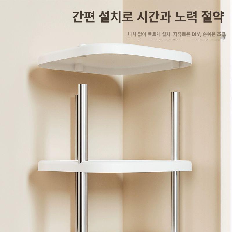 신발장 정리대 수납장 정리함 복도 보관함 선반 6단 17x3+25x2 A - 상세 이미지 5