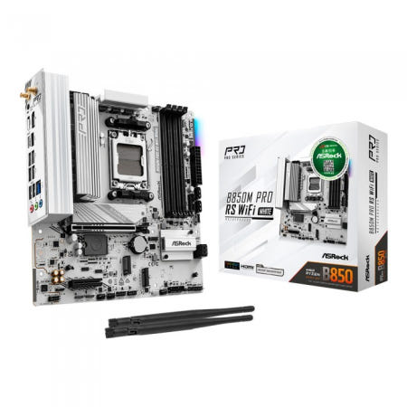 ASRock B850M Pro RS WiFi WHITE 대원씨티에스