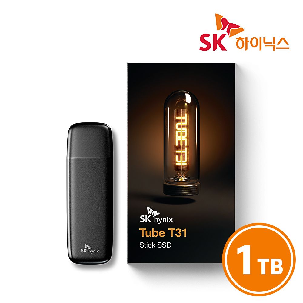 SK하이닉스 Tube T31 Stick SSD 1TB (Type A/NVMe/DRAM) - 상세 이미지 2