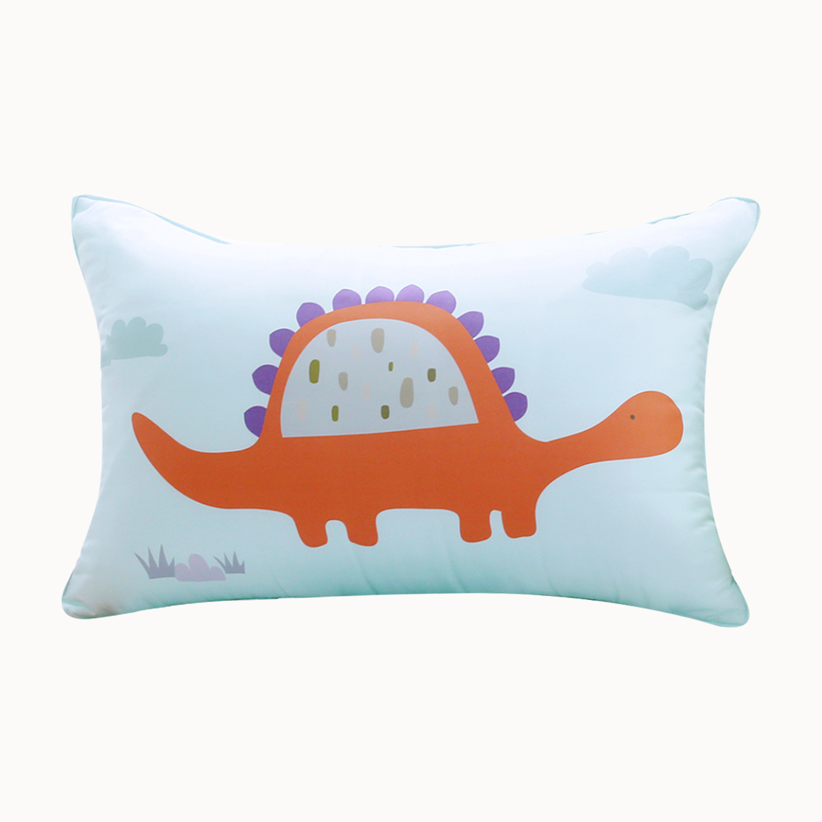 알러지케어 캐릭터 누빔 유아 키즈베개커버 디노 (공룡), 30x50cm - 상세 이미지 3