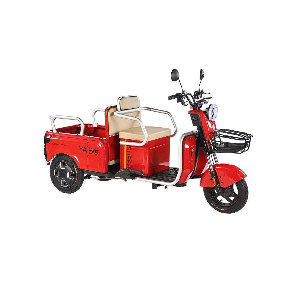 세발전기스쿠터 전기삼륜스쿠터 세발바이크 운반차 48V 고급 벌거뗀 자동차 600W 48V - 상품 이미지