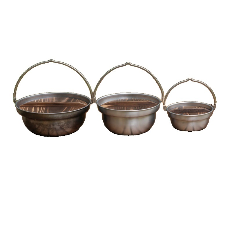 유니프레임 전골 냄비 캠핑 4.5L 26cm 대용량 스테인리스 코펠 659991 - 상세 이미지 4
