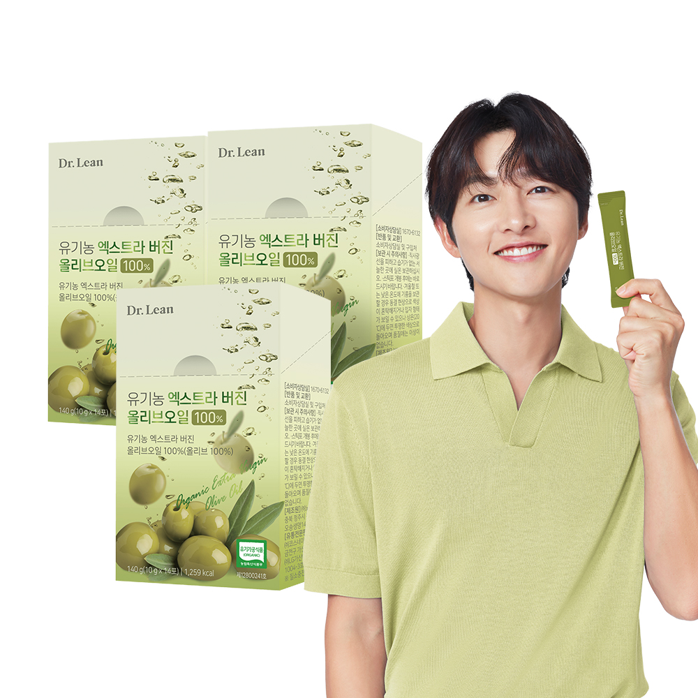 [3박스] 닥터린 유기농 엑스트라버진 올리브오일 100% 스틱 올리브유