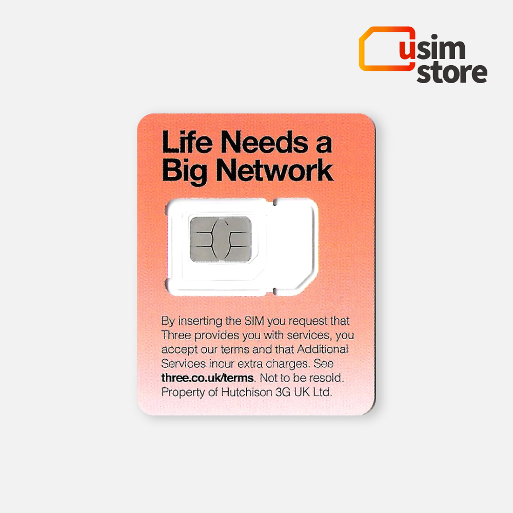 남미유심 LTE 10GB 30일 Three UK 브라질 칠레 페루 아르헨티나 유심칩