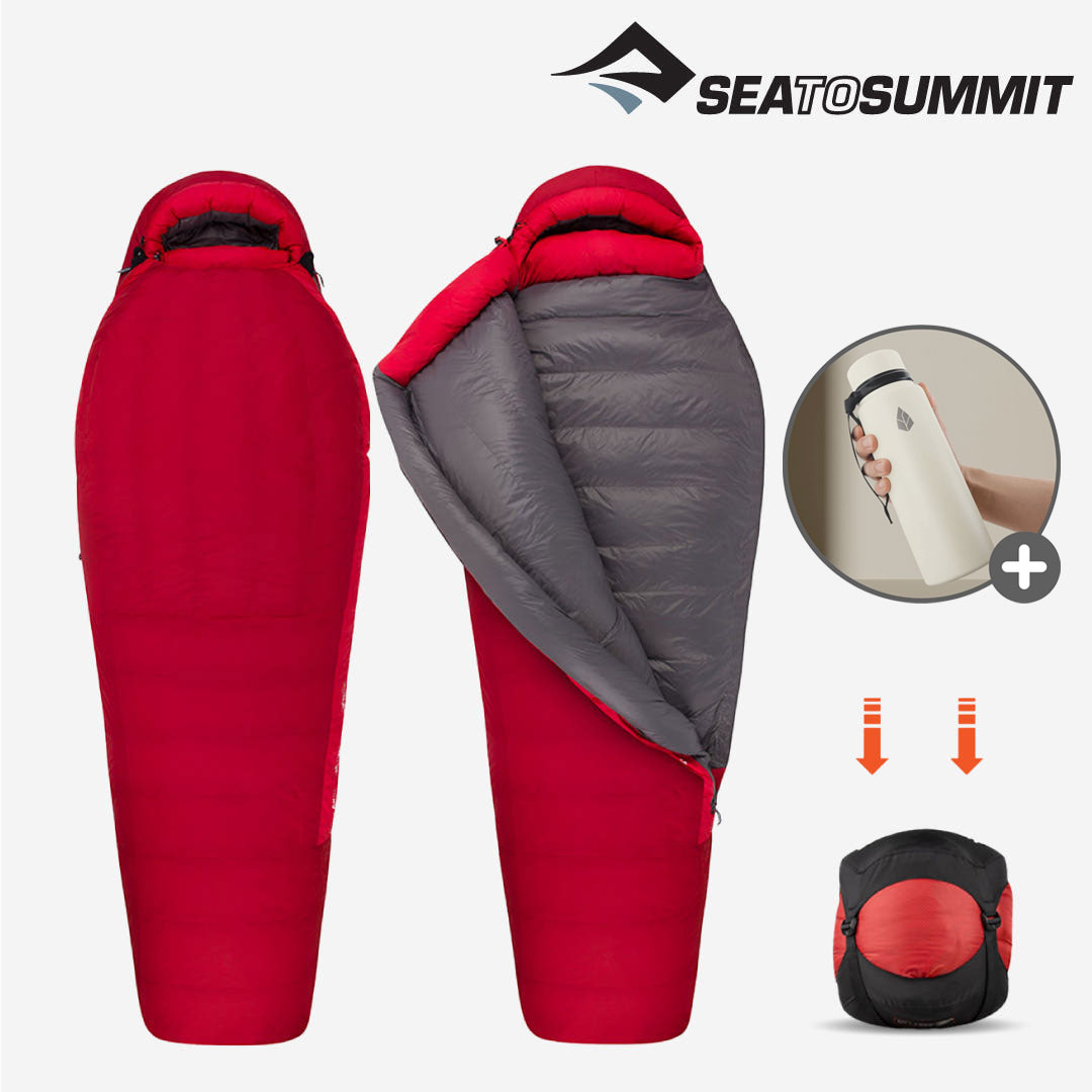 씨투써밋 알파인 AP3 RG 레드 침낭 동계 겨울