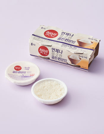 햇반 향긋한 골든퀸쌀밥 210g 12입