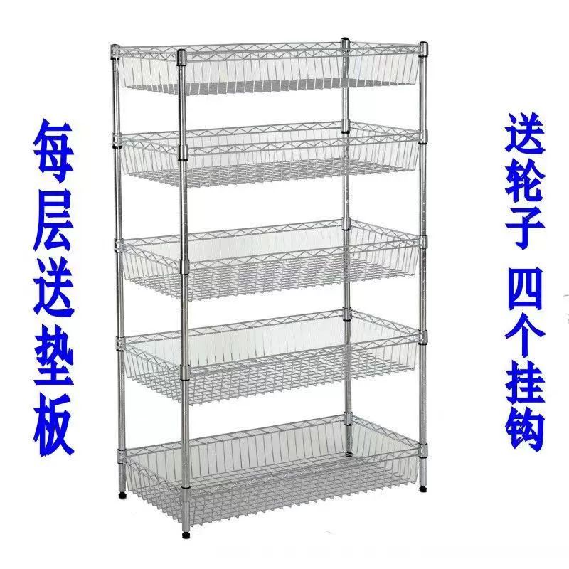 업소용 식기 건조대 설거지 선반 그릇 스텐 작은관망바구니 길이 35cm 20cm 2층 - 상세 이미지 5