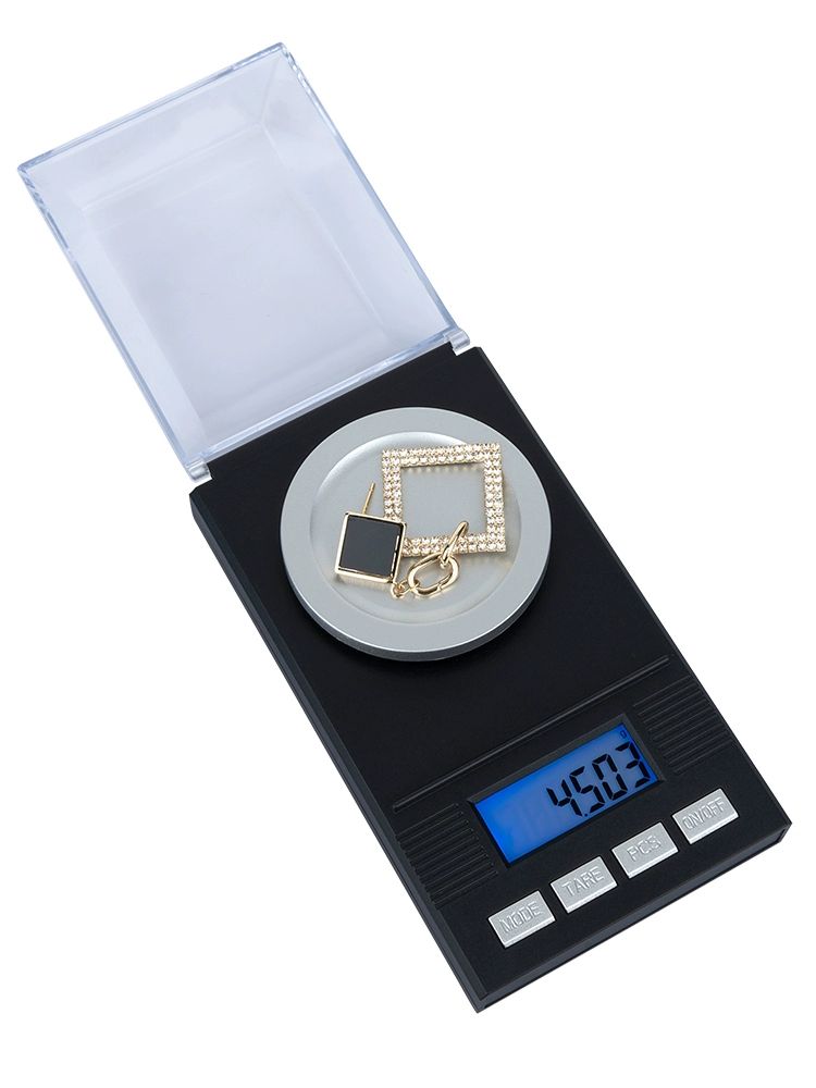 저울 고정밀 전자 무게 귀금속 측정기 산업용 계량 주방 10g 0.001g 추 집게 전자 저울 - 상품 이미지