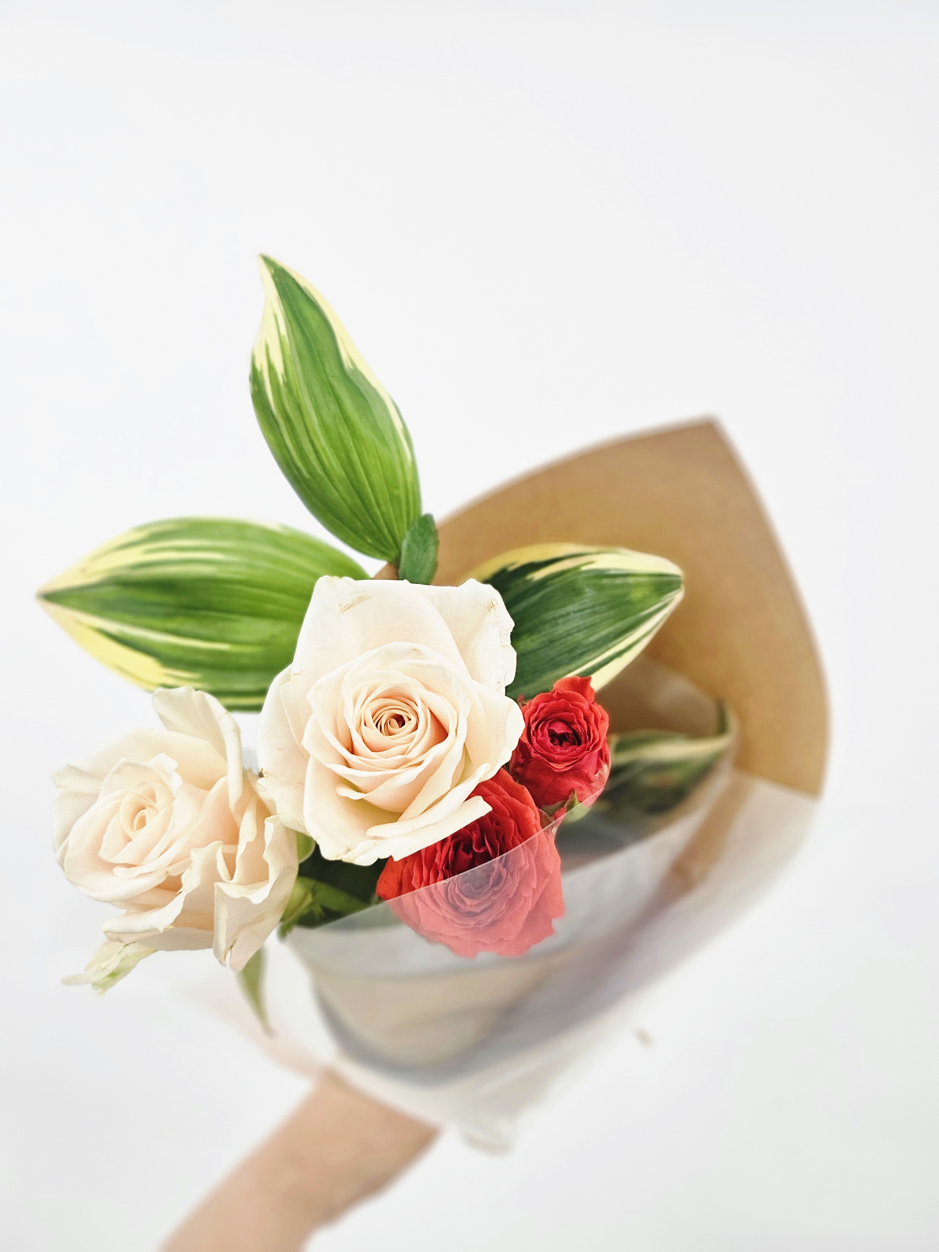 마음꽃히다 생화 꽃다발 크라프트지 포장 미니다발 양재꽃시장 생화택배 생일 - 상세 이미지 5