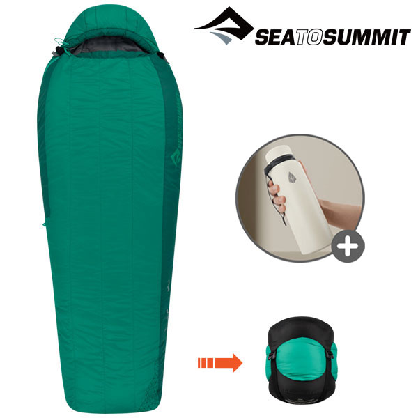 씨투써밋 트래버스 TV2 RG 침낭(지퍼링크L) 백패킹 삼계절 침낭