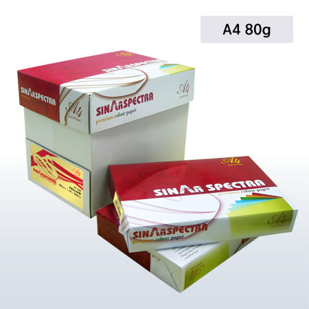 스펙트라 색지 칼라용지 A4 80g 5000매 (2500매x2박스)