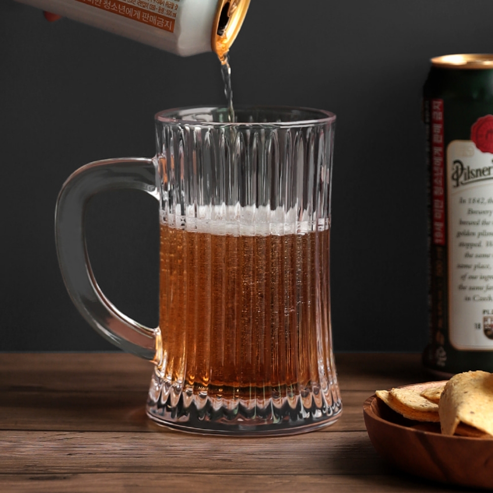 아사히 맥주잔 삿포로 짐빔 하이볼잔 550ml 이미지 7